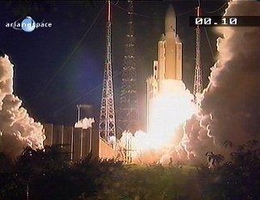 Liftoff in Kourou
(Bild: Arianespace)