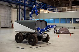 Analog-1-Interact Rover der ESA
(Bild: ESA)