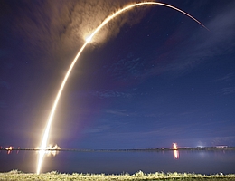 SpaceX startet Asiatsat 6.
(Bild: SpaceX)