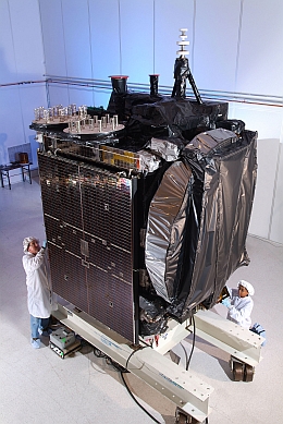 Galaxy 15 beim Hersteller
(Bild: Orbital Sciences Corporation (OSC))
