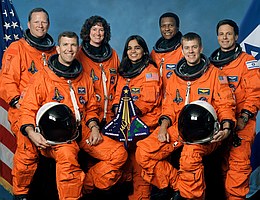 Die Besatzung von STS-107. (Bild: NASA)