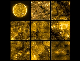Der Extreme Ultraviolet Imager (EUI) an Bord von Solar Orbiter hat diese Bilder am 30. Mai aufgenommen