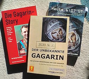 drei Werke über Gagarin - das aktuelle mittig
(Bild: Andreas Weise)