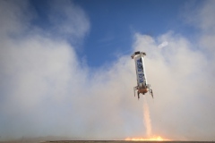 New Shepard im Landeanflug
(Bild: Blue Origin)