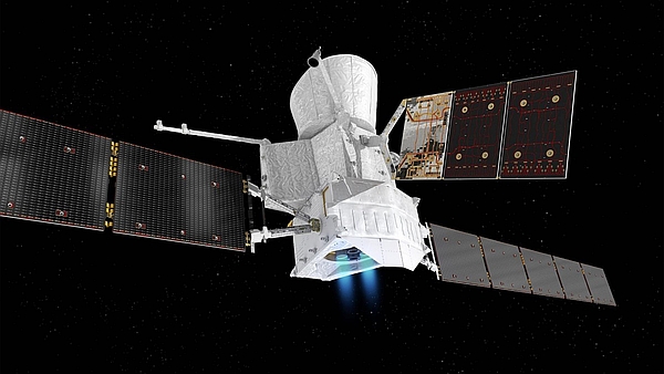 BepiColombo auf der langen Reise zum Merkur. (Grafik: ESA ATG medialab)