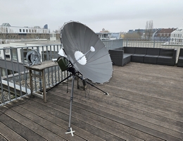 ILKA Antenne. (Bild: Deutsche Raumfahrtagentur im DLR)