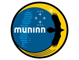 Muninn Missionslogo. (Grafik: ESA / K. Lochtenberg)