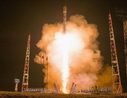 Sojus-2.1b-Start von Plessezk am 17. Mai 2024. (Bild: Verteidigungsministerium Russland)