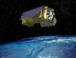Künstlerische Darstellung des TRUTHS-Satelliten. (Grafik: Airbus 2023)