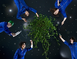 Im Team „Glücksklee“ forschen Studierende unterschiedlicher Fachrichtungen am Pflanzenwachstum im Weltraum. (Bild: VolkswagenStiftung/Isabel Winarsch)
