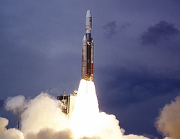 Titan-III-Start mit Mars Observer am 25. September 1992. (Bild: NASA)