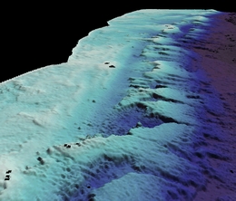 Shallow water bathymetry derived from satellite imagery for the Mesoamerican Reef, Mexico (Bild: EOMAP 2024)