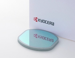 Kyoceras Keramikspiegel aus Fine Cordierite. (Bild: Kyocera)