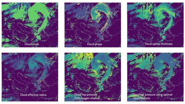 METimage misst Wolken in einer bisher nicht möglichen Genauigkeit Egal ob Sonnenschein, Regen oder Gewitter: Wolken haben einen großen Einfluss auf das Wetter und das Klima. Die vielen unterschiedlichen physikalischen und chemischen Prozesse in kleinen Skalen führen zu Unsicherheiten in den aktuellen Wetter- und Klimamodellen. METimage wird die Wolken in einer bisher nicht erreichten Genauigkeit vermessen und trägt damit zu präziseren Wetter- und Klimavorhersagen bei. (Bild: EUMETSAT 2024)